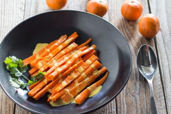  Cook-Tequila-Infused-Carrots-And-Curry-Tahini-Sauce