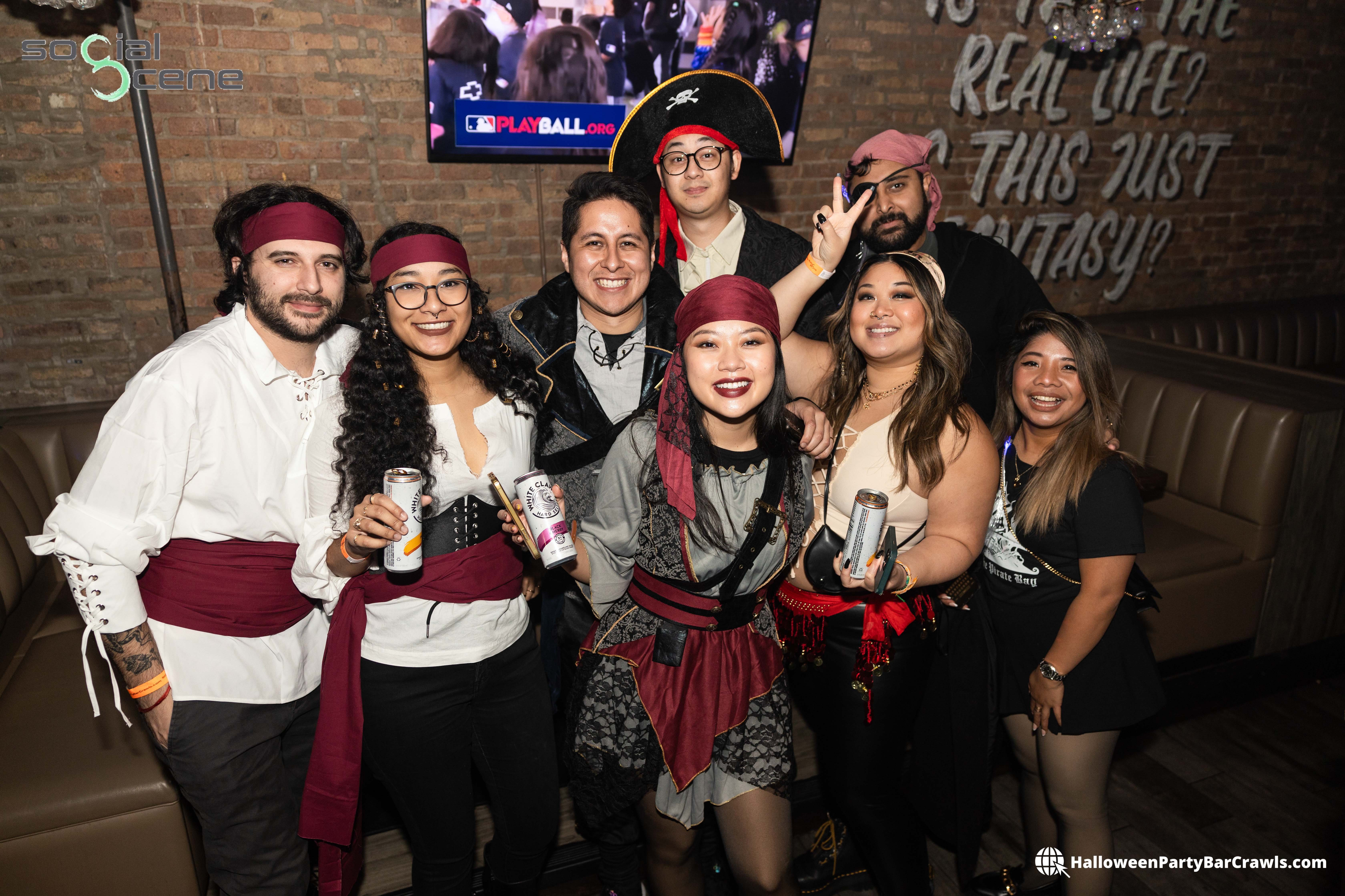 Halloween-Bar-Crawl-halloweenpartybarcrawls-DIY-Costume-ideas-groups-pirates